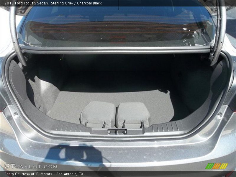 Sterling Gray / Charcoal Black 2013 Ford Focus S Sedan