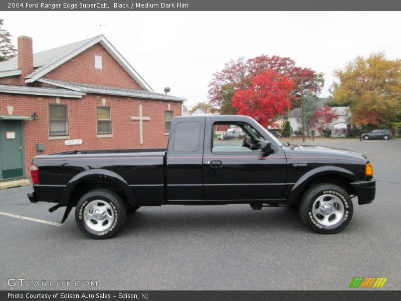 Black / Medium Dark Flint 2004 Ford Ranger Edge SuperCab