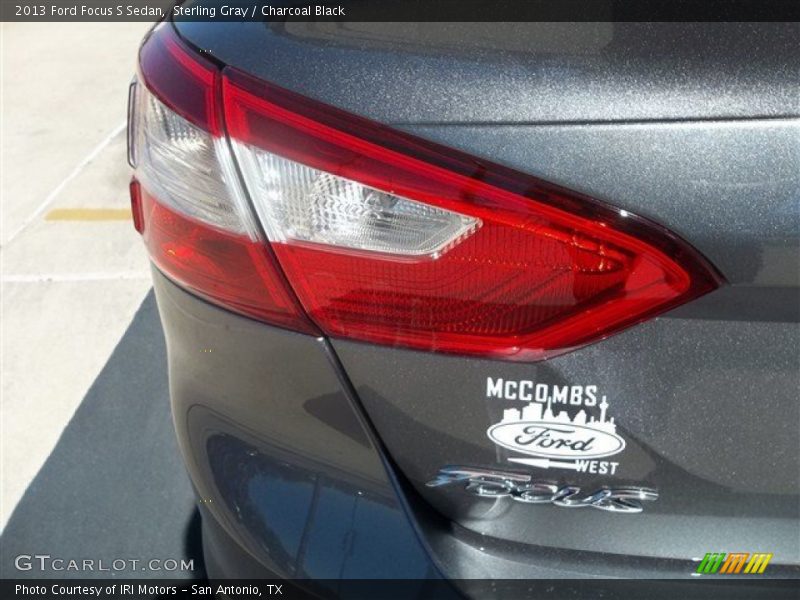 Sterling Gray / Charcoal Black 2013 Ford Focus S Sedan