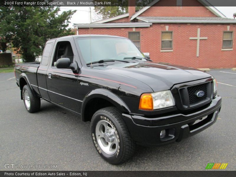 Black / Medium Dark Flint 2004 Ford Ranger Edge SuperCab