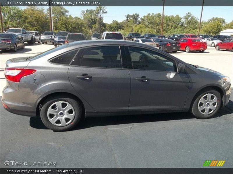 Sterling Gray / Charcoal Black 2013 Ford Focus S Sedan