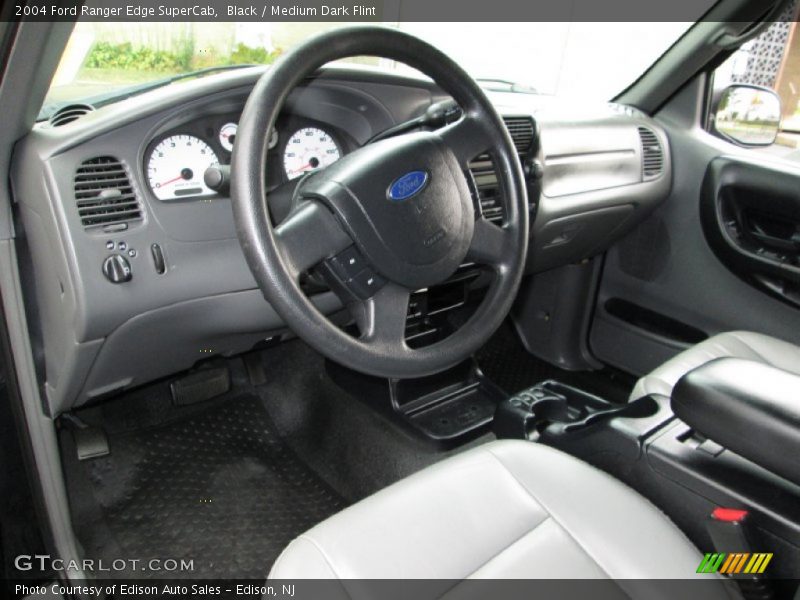 Black / Medium Dark Flint 2004 Ford Ranger Edge SuperCab