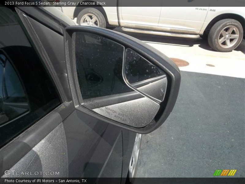 Sterling Gray / Charcoal Black 2013 Ford Focus S Sedan