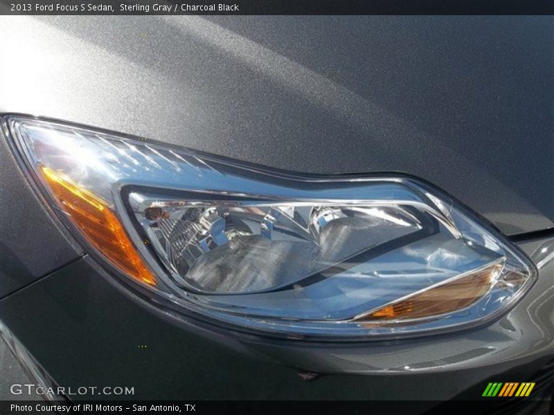 Sterling Gray / Charcoal Black 2013 Ford Focus S Sedan