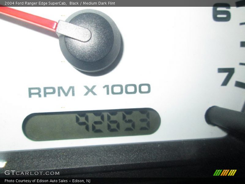 Black / Medium Dark Flint 2004 Ford Ranger Edge SuperCab