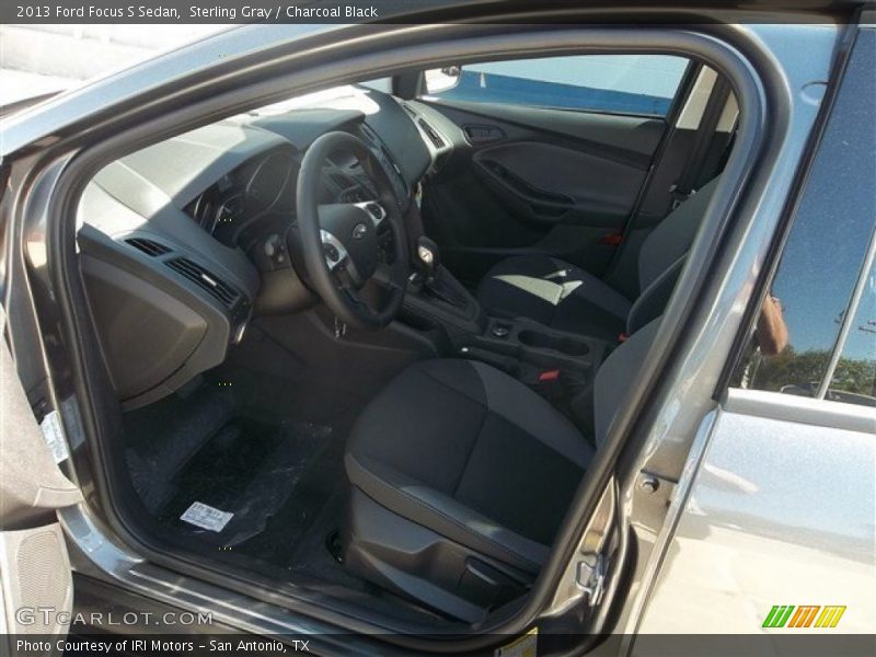 Sterling Gray / Charcoal Black 2013 Ford Focus S Sedan