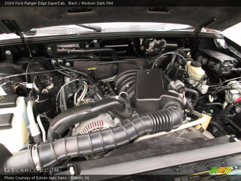 Black / Medium Dark Flint 2004 Ford Ranger Edge SuperCab