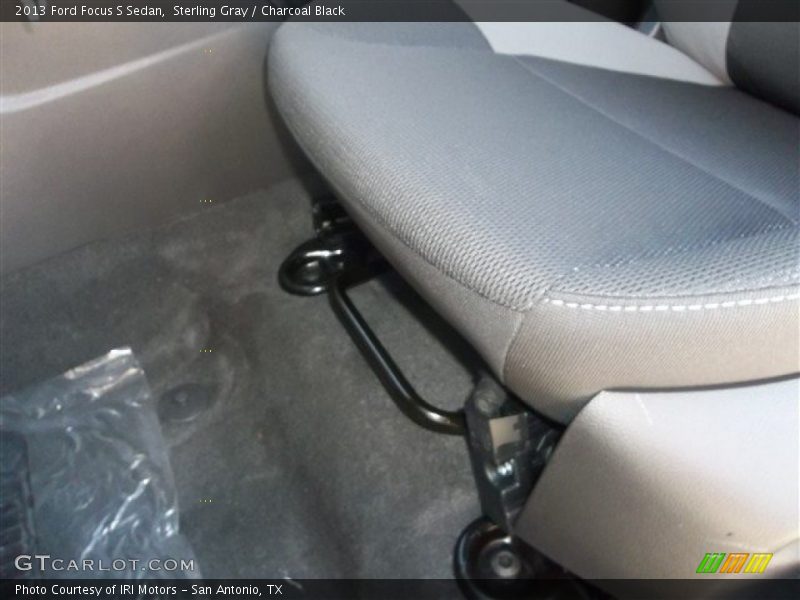 Sterling Gray / Charcoal Black 2013 Ford Focus S Sedan