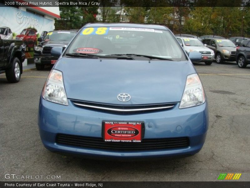 Spectra Blue Mica / Gray 2008 Toyota Prius Hybrid