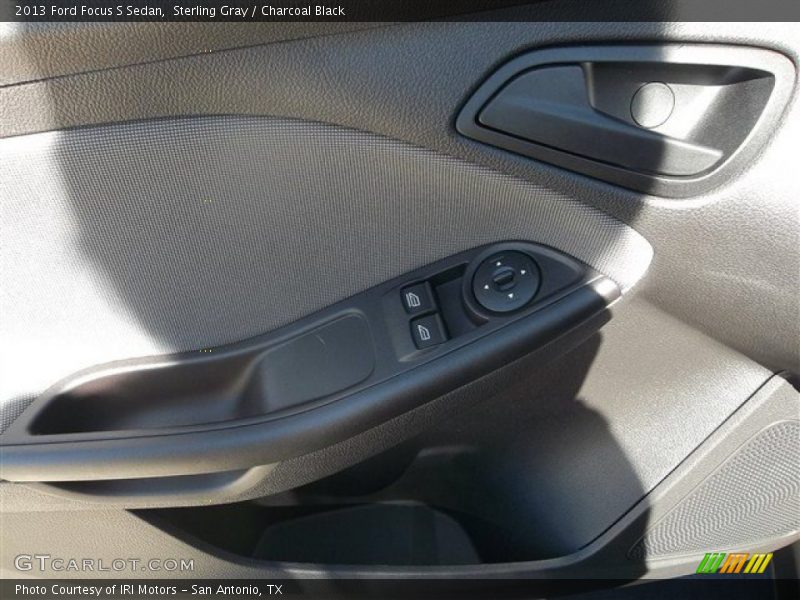Sterling Gray / Charcoal Black 2013 Ford Focus S Sedan