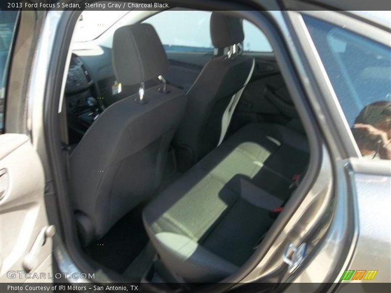 Sterling Gray / Charcoal Black 2013 Ford Focus S Sedan