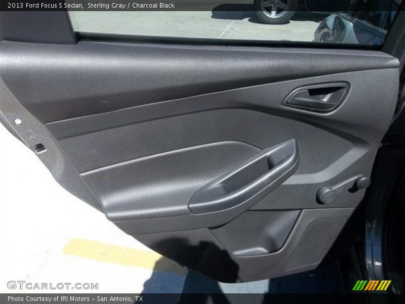 Sterling Gray / Charcoal Black 2013 Ford Focus S Sedan