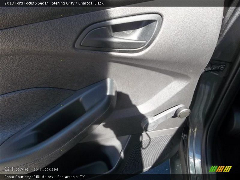 Sterling Gray / Charcoal Black 2013 Ford Focus S Sedan