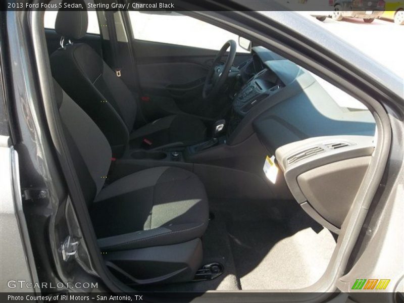 Sterling Gray / Charcoal Black 2013 Ford Focus S Sedan
