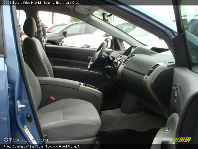 Spectra Blue Mica / Gray 2008 Toyota Prius Hybrid