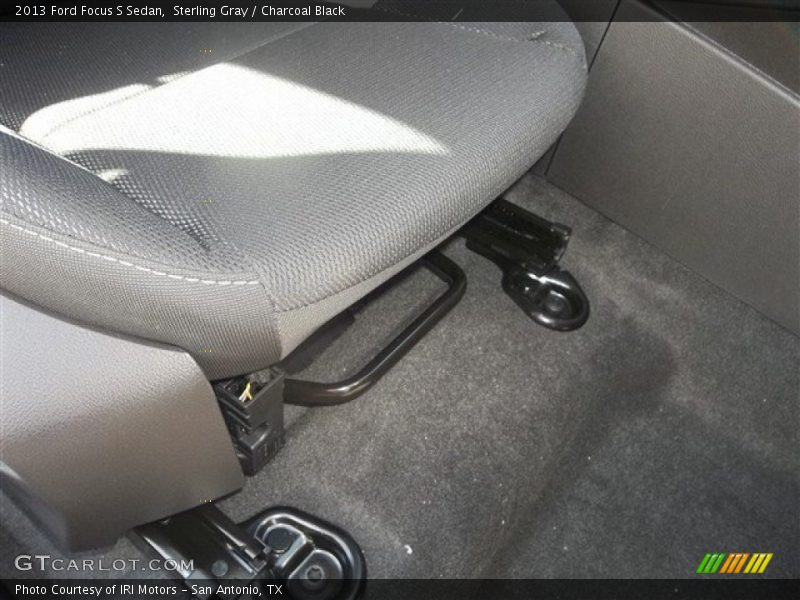 Sterling Gray / Charcoal Black 2013 Ford Focus S Sedan