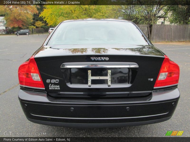 Black Sapphire Metallic / Graphite 2004 Volvo S80 T6