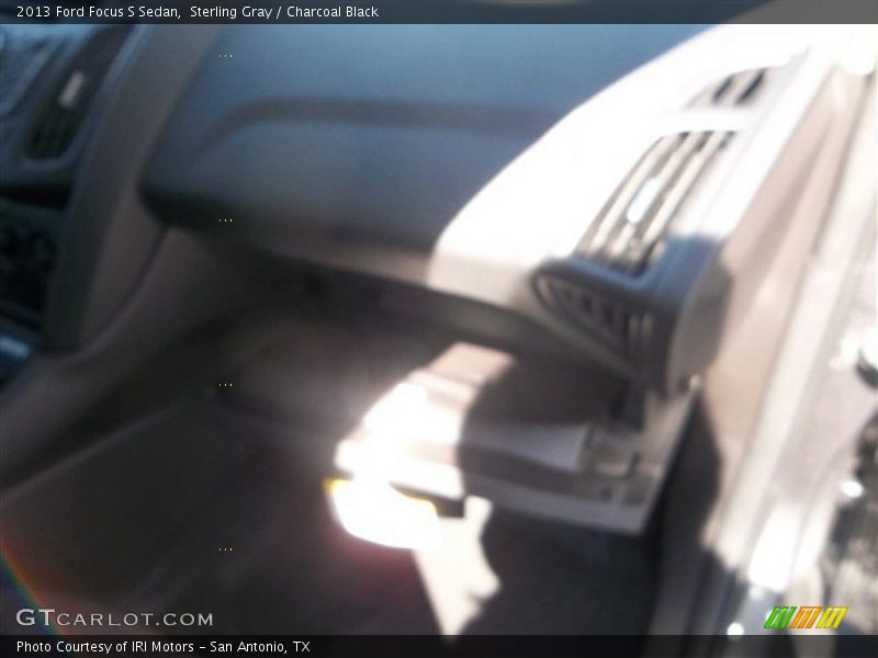 Sterling Gray / Charcoal Black 2013 Ford Focus S Sedan