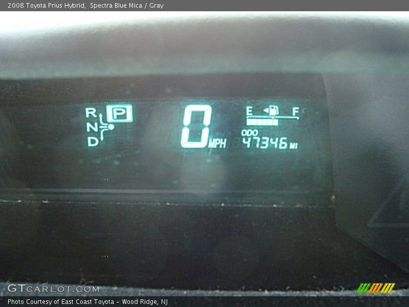 Spectra Blue Mica / Gray 2008 Toyota Prius Hybrid