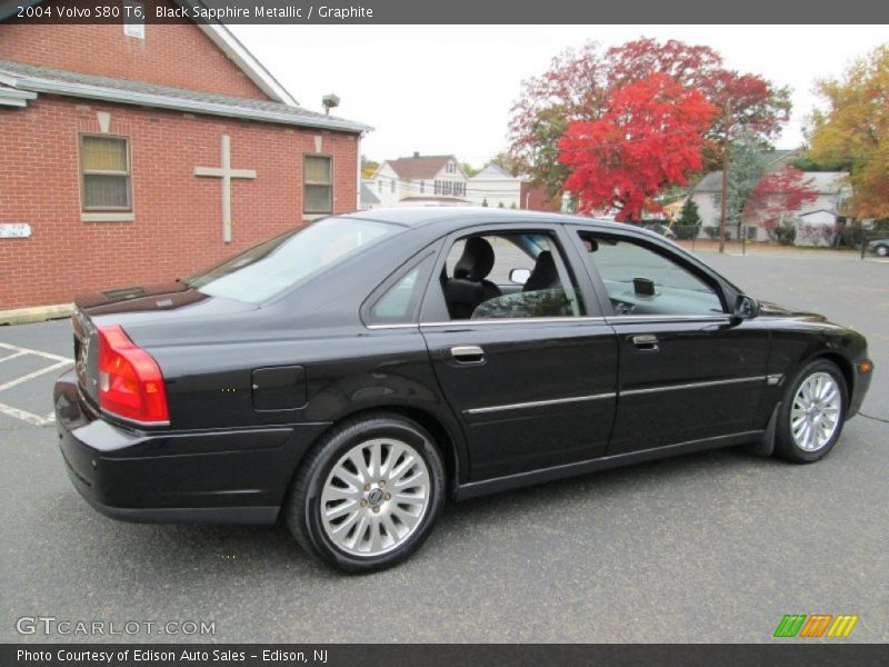 Black Sapphire Metallic / Graphite 2004 Volvo S80 T6