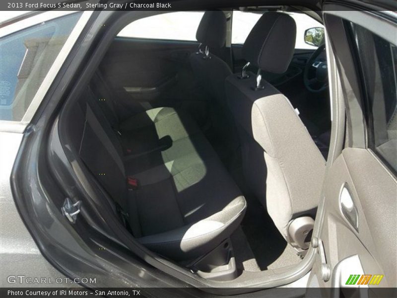 Sterling Gray / Charcoal Black 2013 Ford Focus S Sedan