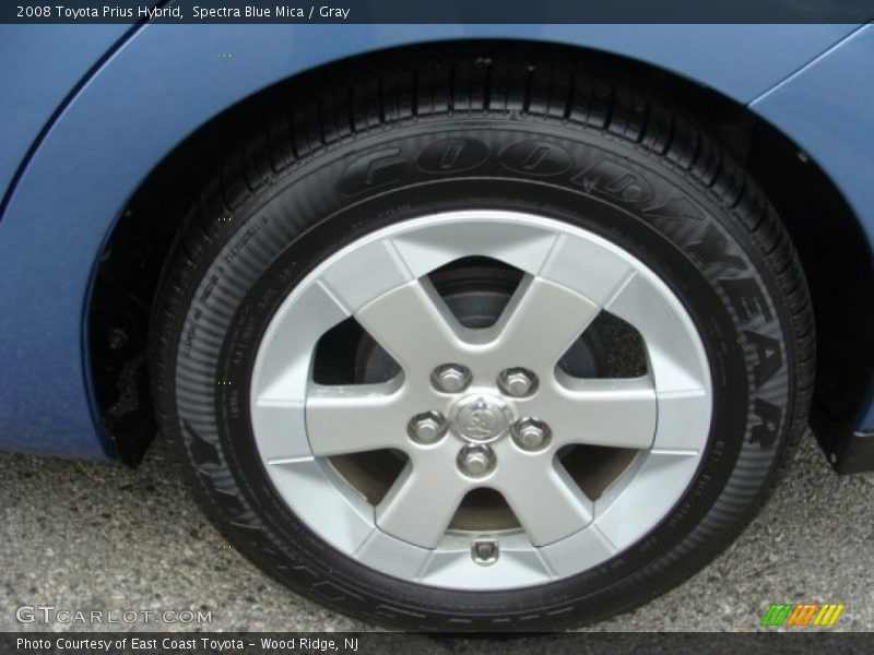 Spectra Blue Mica / Gray 2008 Toyota Prius Hybrid