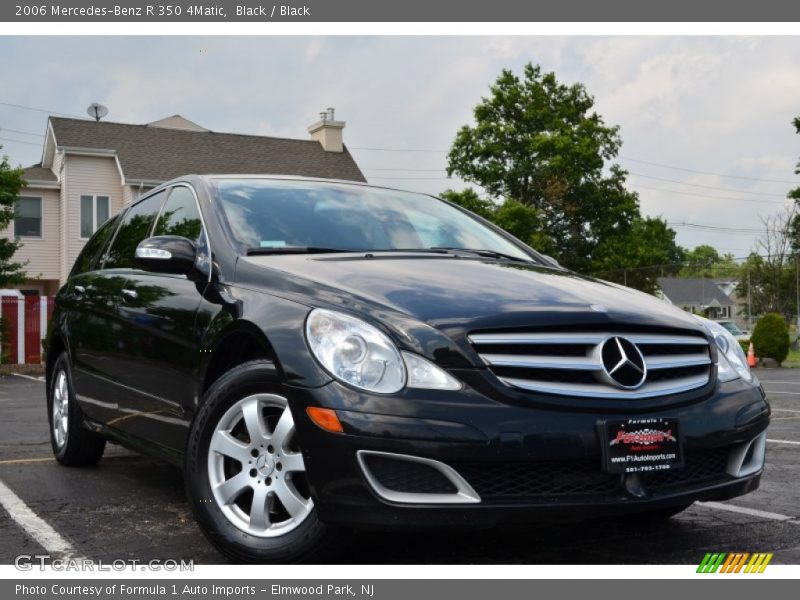 Black / Black 2006 Mercedes-Benz R 350 4Matic