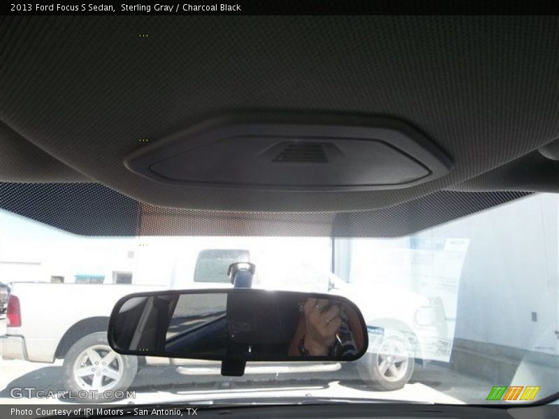 Sterling Gray / Charcoal Black 2013 Ford Focus S Sedan