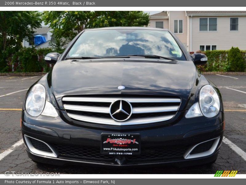 Black / Black 2006 Mercedes-Benz R 350 4Matic