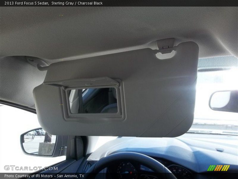 Sterling Gray / Charcoal Black 2013 Ford Focus S Sedan