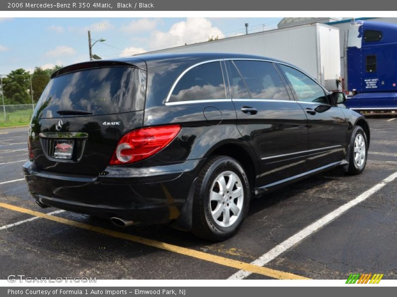 Black / Black 2006 Mercedes-Benz R 350 4Matic