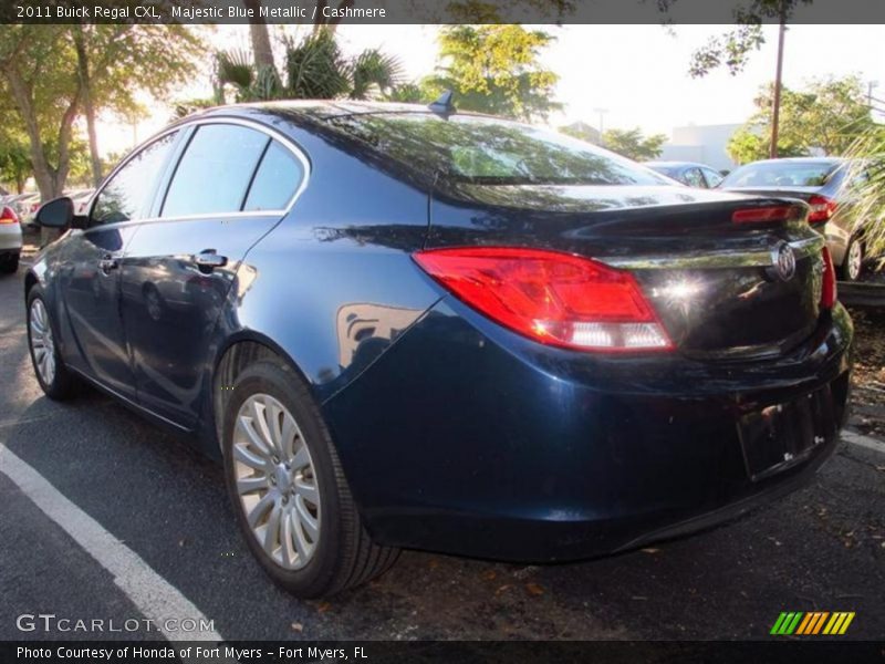 Majestic Blue Metallic / Cashmere 2011 Buick Regal CXL