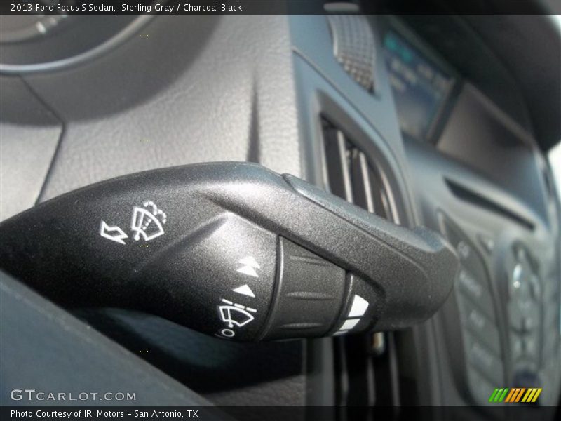 Sterling Gray / Charcoal Black 2013 Ford Focus S Sedan