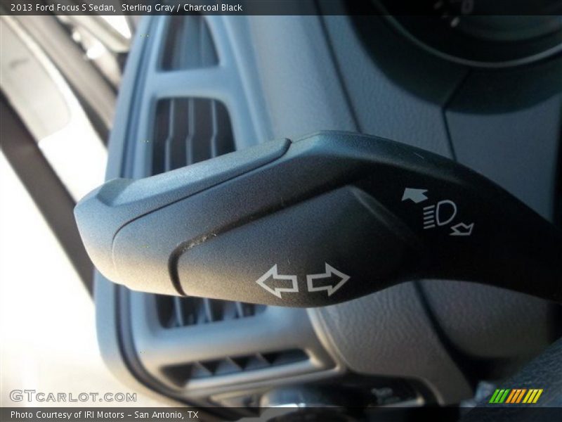 Sterling Gray / Charcoal Black 2013 Ford Focus S Sedan