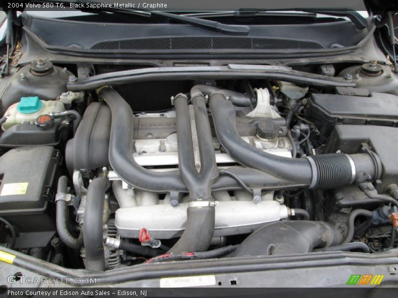  2004 S80 T6 Engine - T6 2.9 Liter Twin Turbocharged DOHC 24 Valve Inline 6 Cylinder