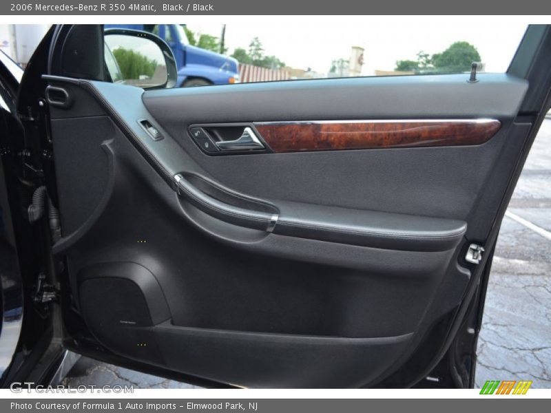 Black / Black 2006 Mercedes-Benz R 350 4Matic