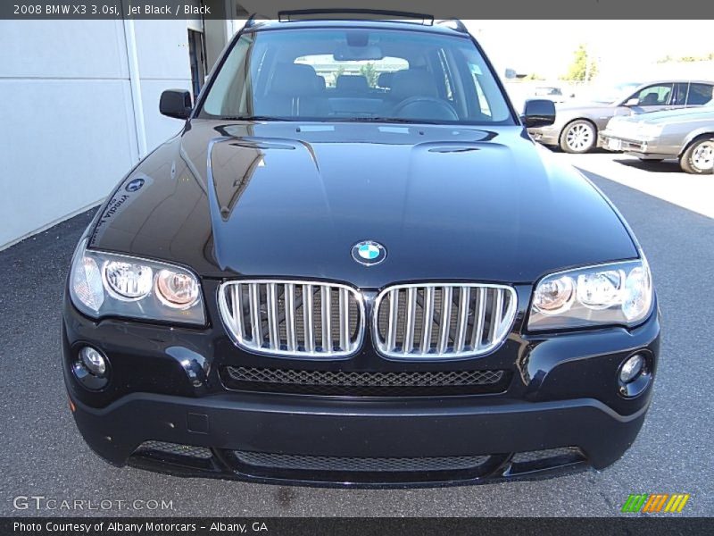 Jet Black / Black 2008 BMW X3 3.0si