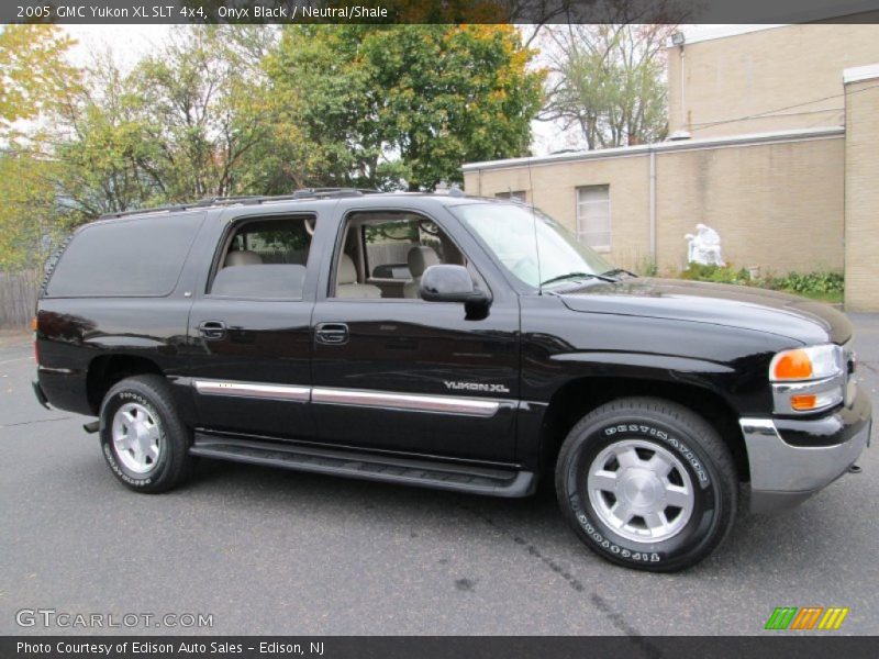 Onyx Black / Neutral/Shale 2005 GMC Yukon XL SLT 4x4