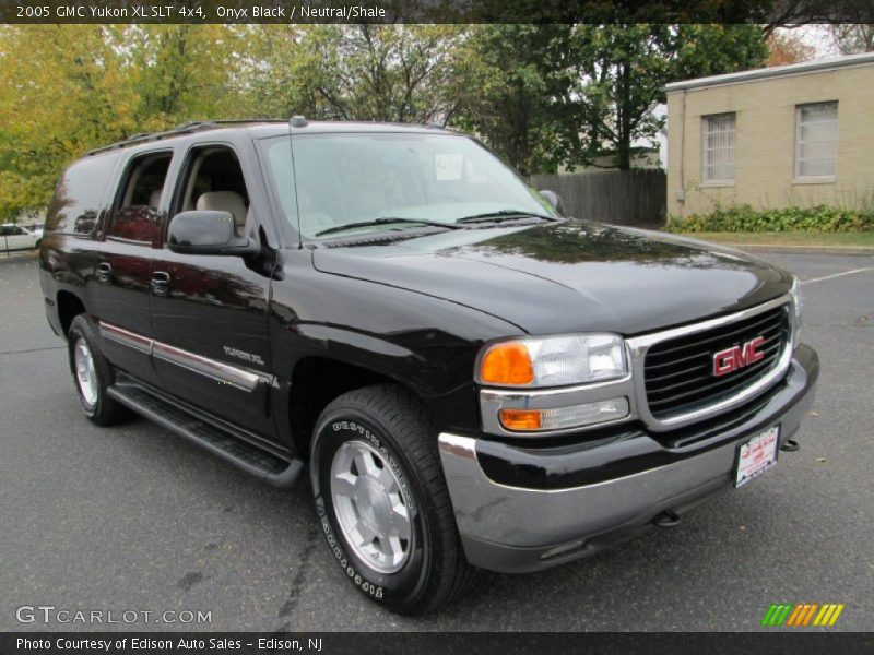 Onyx Black / Neutral/Shale 2005 GMC Yukon XL SLT 4x4