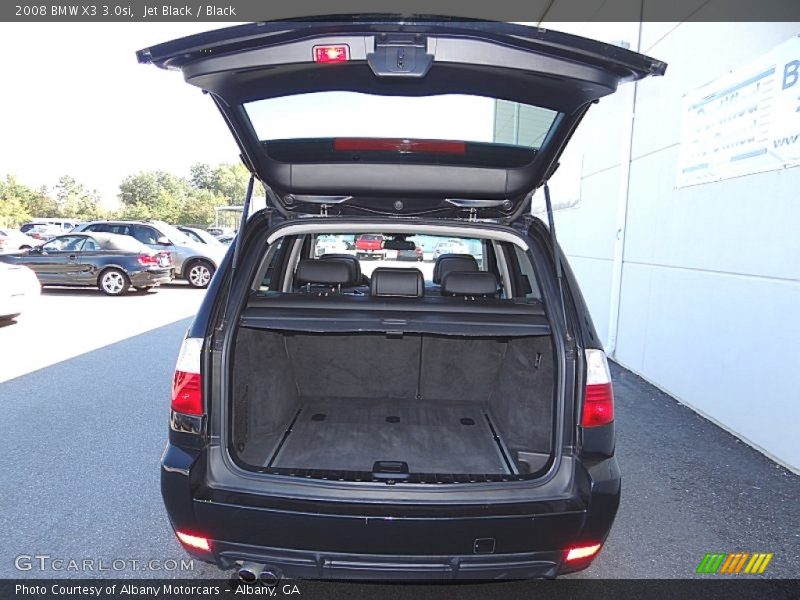 Jet Black / Black 2008 BMW X3 3.0si