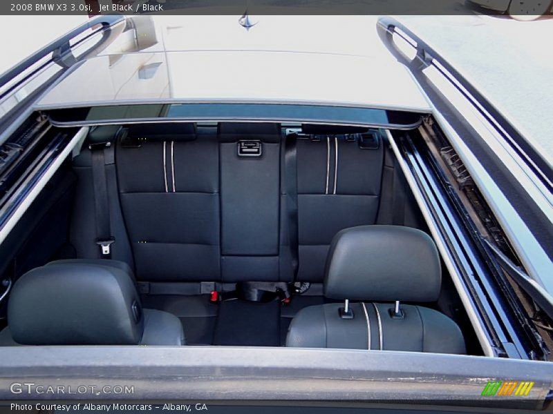 Jet Black / Black 2008 BMW X3 3.0si