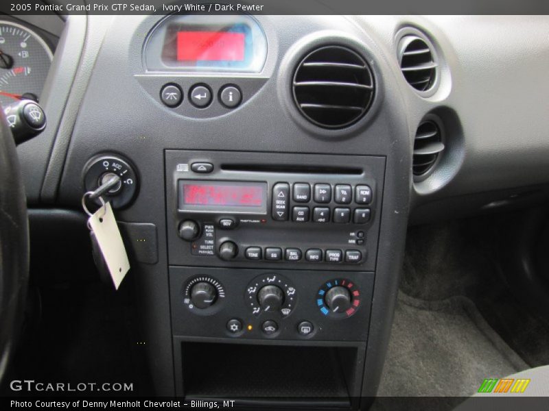 Ivory White / Dark Pewter 2005 Pontiac Grand Prix GTP Sedan