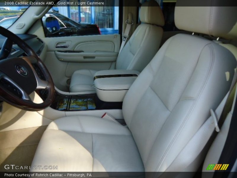 Gold Mist / Light Cashmere 2008 Cadillac Escalade AWD