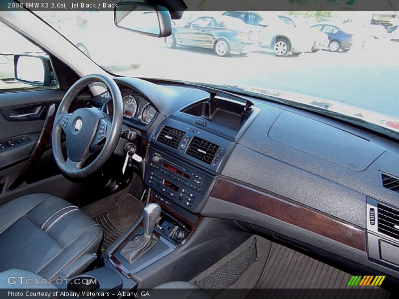Jet Black / Black 2008 BMW X3 3.0si