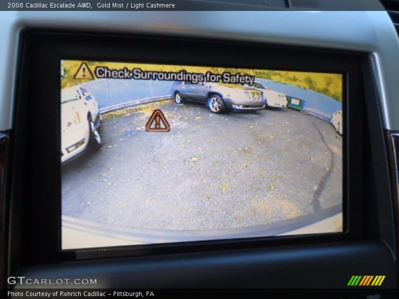 Gold Mist / Light Cashmere 2008 Cadillac Escalade AWD
