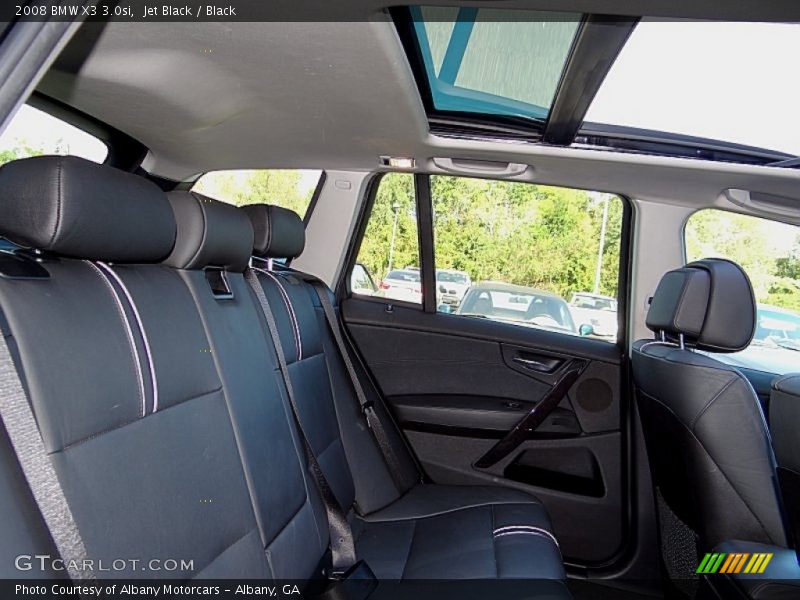 Jet Black / Black 2008 BMW X3 3.0si