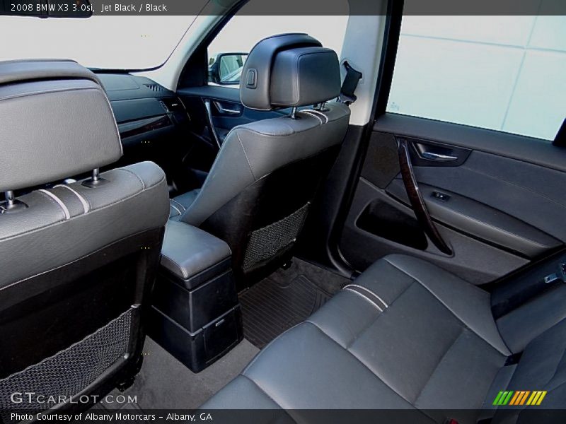 Jet Black / Black 2008 BMW X3 3.0si