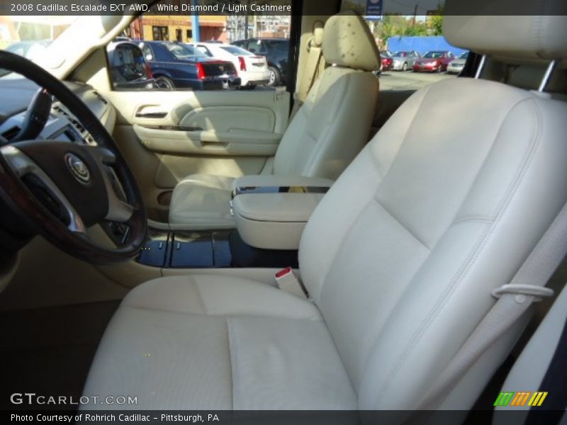 White Diamond / Light Cashmere 2008 Cadillac Escalade EXT AWD