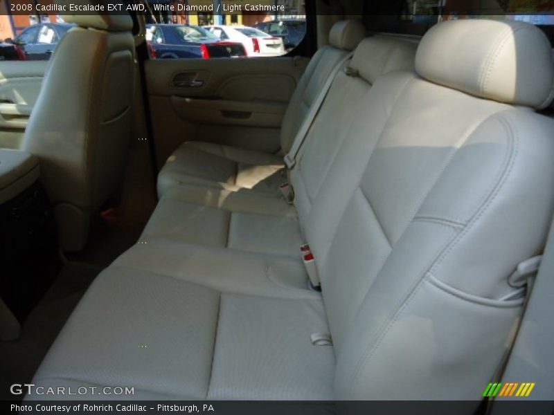 White Diamond / Light Cashmere 2008 Cadillac Escalade EXT AWD