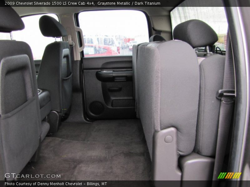 Graystone Metallic / Dark Titanium 2009 Chevrolet Silverado 1500 LS Crew Cab 4x4